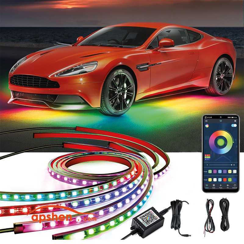 نور پردازی زیر خودرو